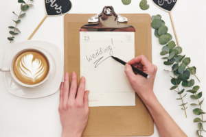 De ultieme wedding checklist: nog 8 maanden te gaan