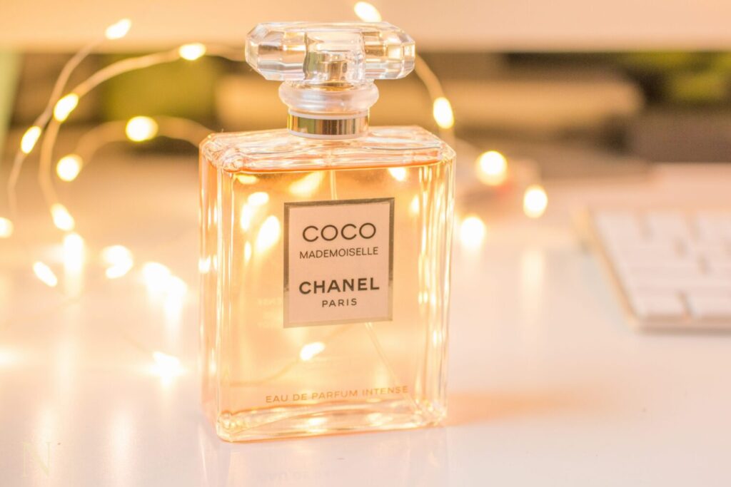 speciaal parfum voor de bruiloft met Coco mademoiselle van Chanel 
